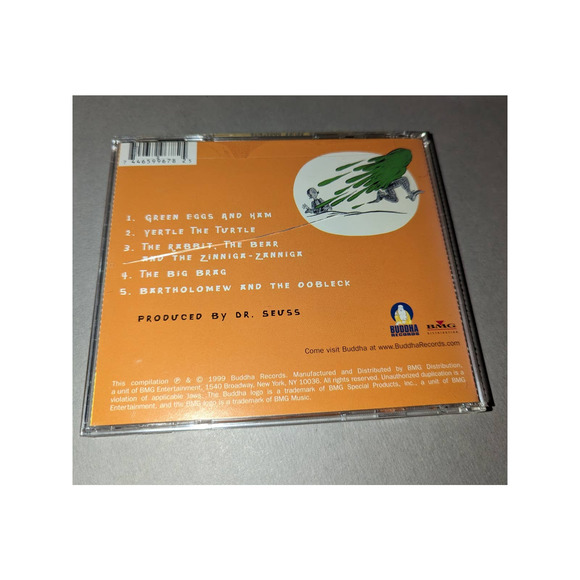 Dr. Seuss Presents Greatest Hits Box CD 2.5 Hours Classic Stories Buddha Records - Picture 6 of 10